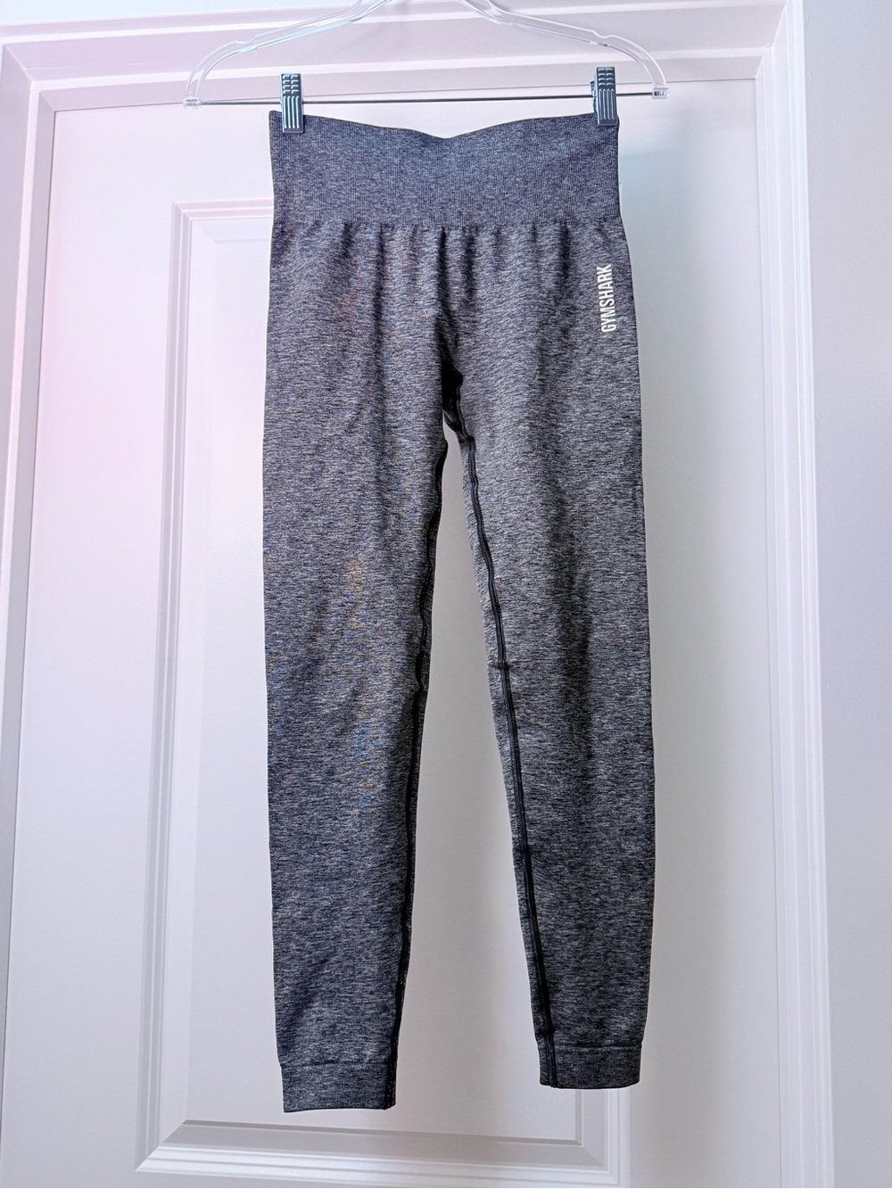 Gymshark women’s Super soft Gray Seamless High-Waist Leggings NEW control top